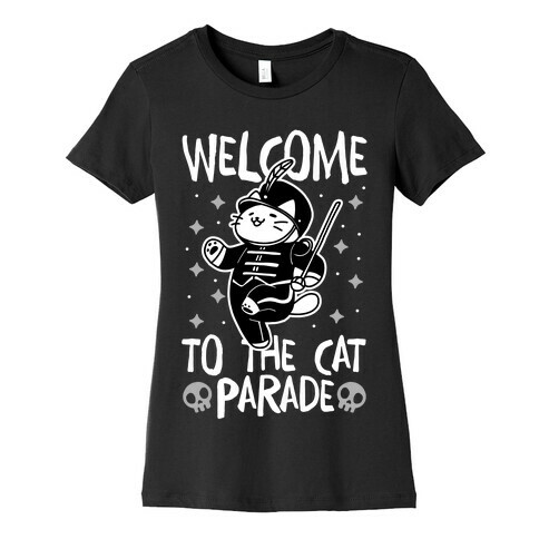 Welcome to the Cat Parade  Womens T-Shirt