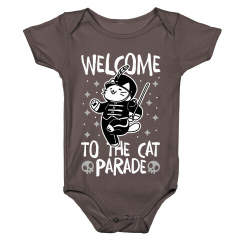 Welcome to the Cat Parade  Baby One-Piece