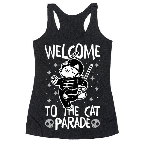 Welcome to the Cat Parade  Racerback Tank Top