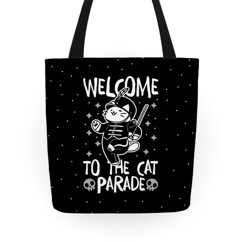 Welcome to the Cat Parade  Tote