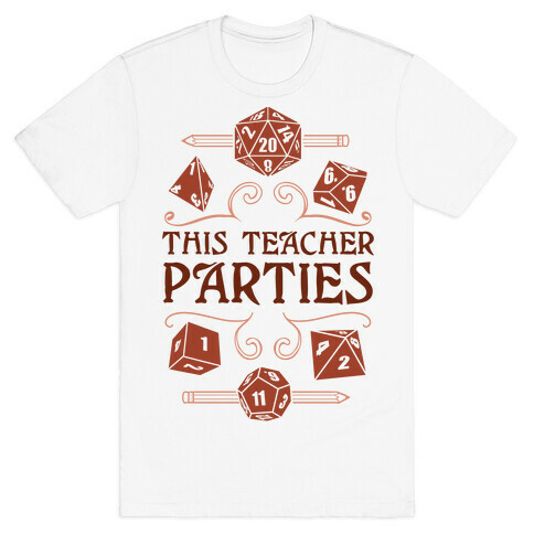 This Teacher Parties T-Shirt