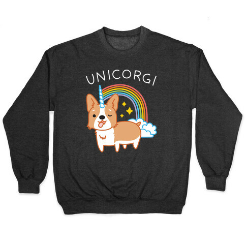 Unicorgi Corgi Unicorn Pullover