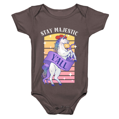 Stay Majestic Y'all Baby One-Piece