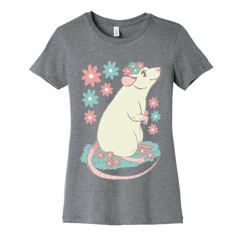 Soft Pastel Rat Womens T-Shirt