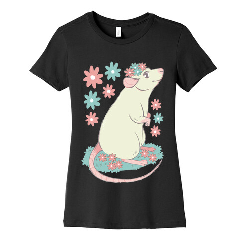 Soft Pastel Rat Womens T-Shirt