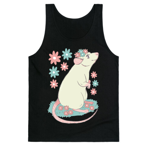 Soft Pastel Rat Tank Top