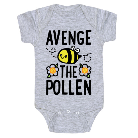 Avenge The Pollen Parody Baby One-Piece
