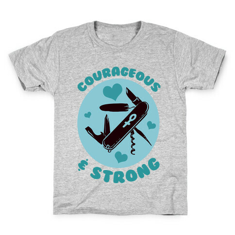Courageous & Strong Kids T-Shirt