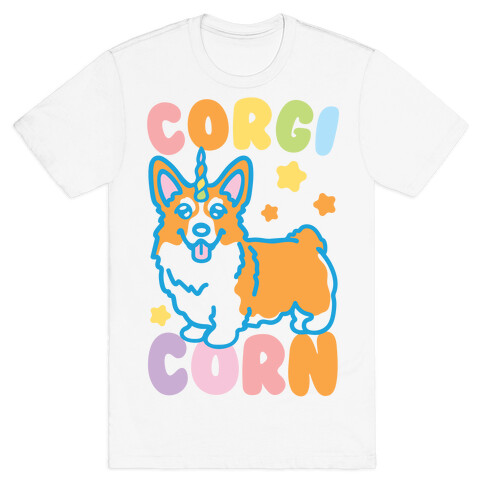 CorgiCorn Unciorn Corgi T-Shirt