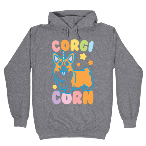 CorgiCorn Unciorn Corgi Hooded Sweatshirt