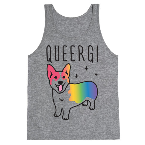 Queergi LGBTQ Corgi Tank Top