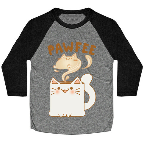 Pawfee Baseball Tee