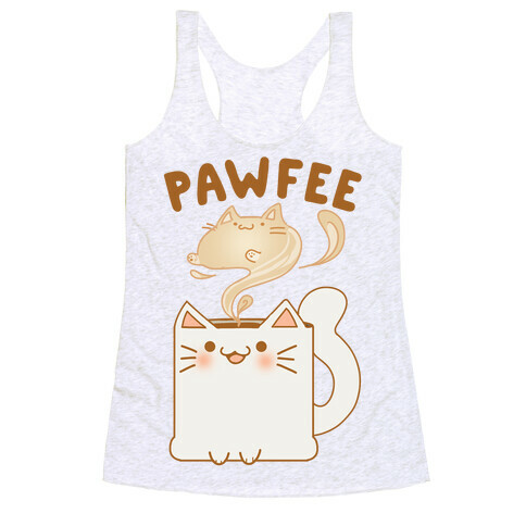 Pawfee Racerback Tank Top