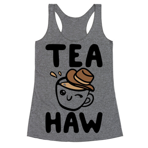 Tea Haw Parody Racerback Tank Top