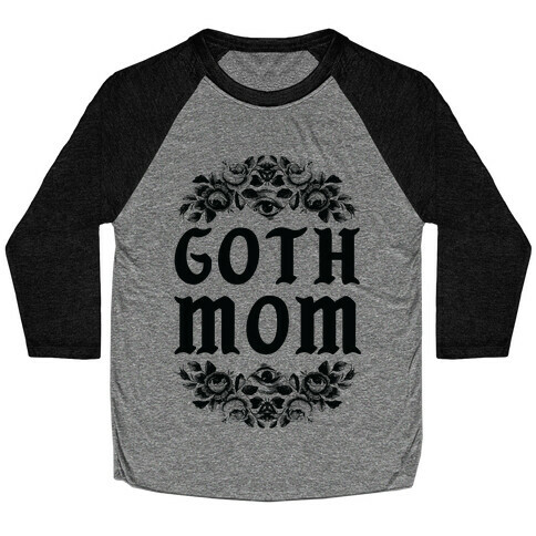 Goth Mom Baseball Tee