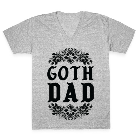 Goth Dad V-Neck Tee Shirt