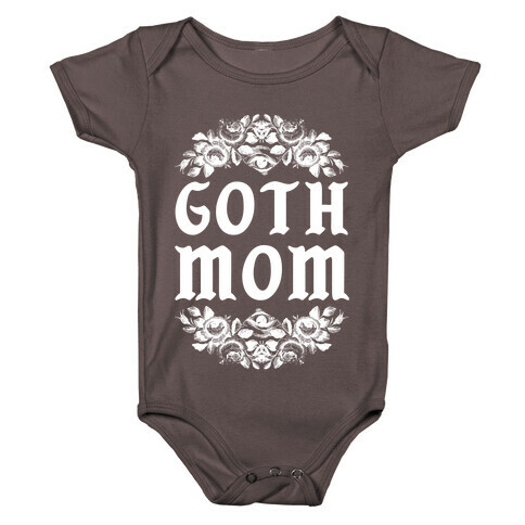 Goth Mom Baby One-Piece