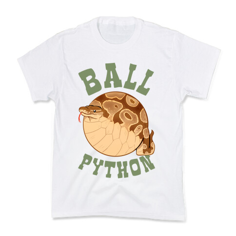 Ball Python Kids T-Shirt