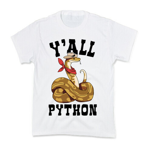 Y'all Python Kids T-Shirt