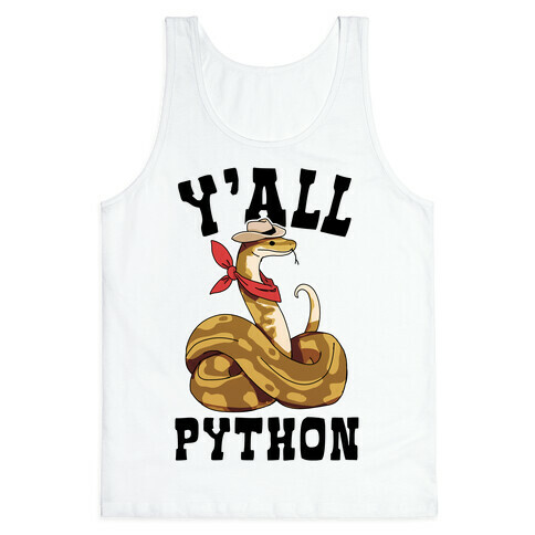 Y'all Python Tank Top