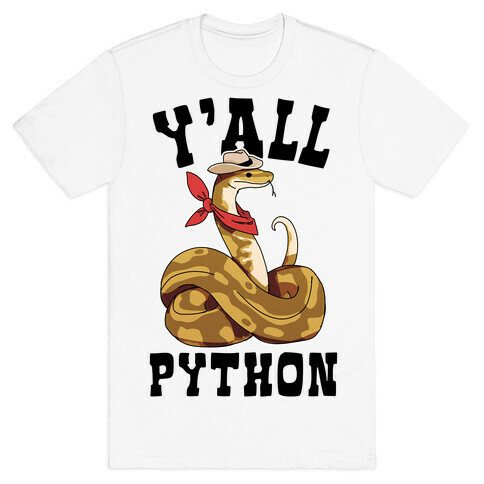 Y'all Python T-Shirt