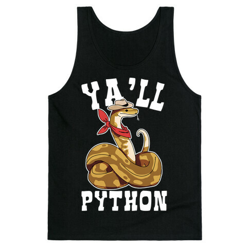Ya'll Python Tank Top