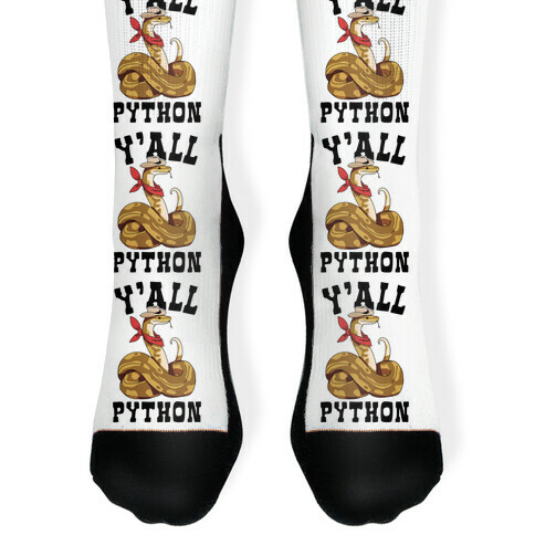 Ya'll Python Sock