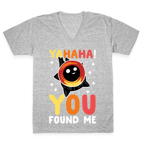 Yahaha! You Found Me! - Black Hole V-Neck Tee Shirt
