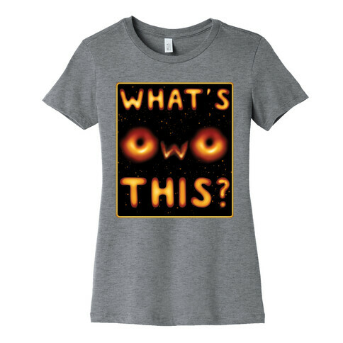 OwO Black Hole Womens T-Shirt
