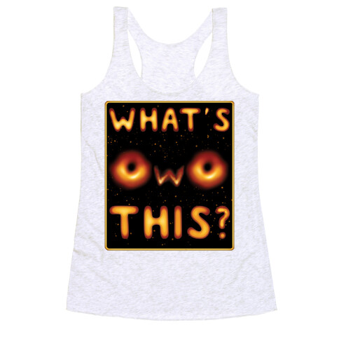 OwO Black Hole Racerback Tank Top