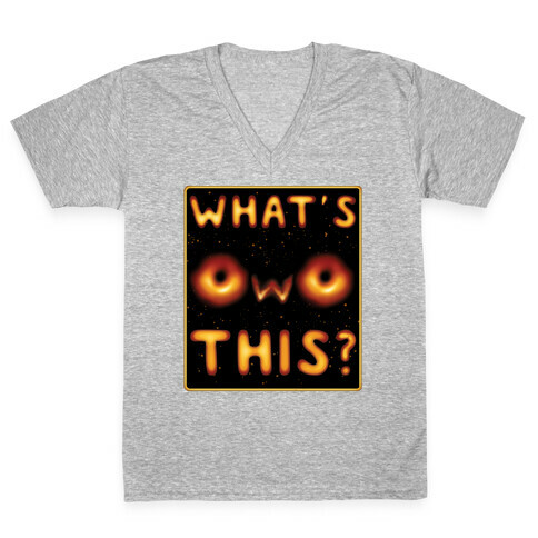 OwO Black Hole V-Neck Tee Shirt