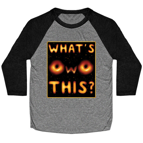 OwO Black Hole Baseball Tee