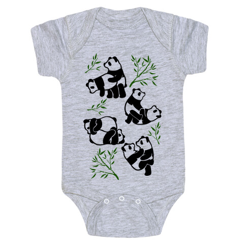 Pandas in Various Sexual Positions Baby One-Piece