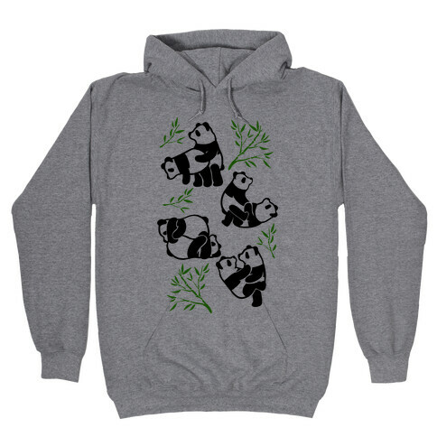 Pandas in Various Sexual Positions Hooded Sweatshirt
