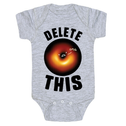 Black Hole Delete This Baby One-Piece