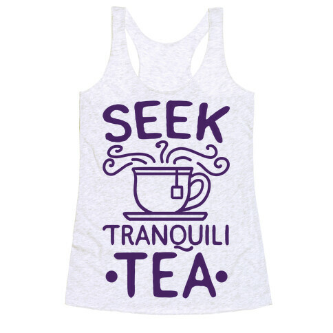 Seek Tranquili-tea Racerback Tank Top