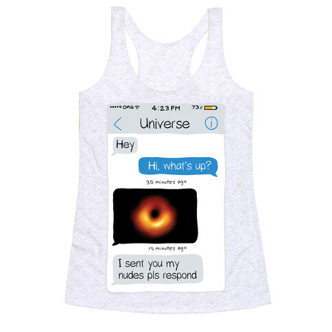 Universe Nudes Racerback Tank Top