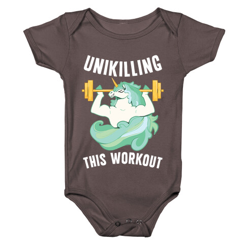 Unikilling This Workout Baby One-Piece