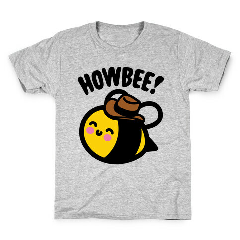 Howbee Howdy Bumble Bee Country Parody Kids T-Shirt