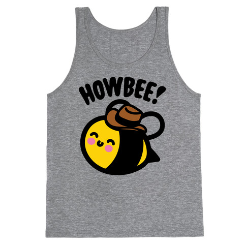 Howbee Howdy Bumble Bee Country Parody Tank Top