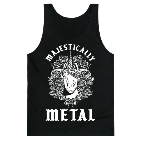 Majestically Metal Unicorn Tank Top