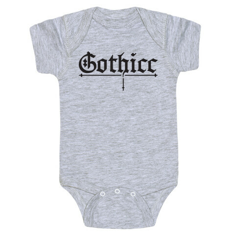 Gothicc Baby One-Piece