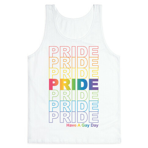 Pride Thank You Bag Parody Tank Top