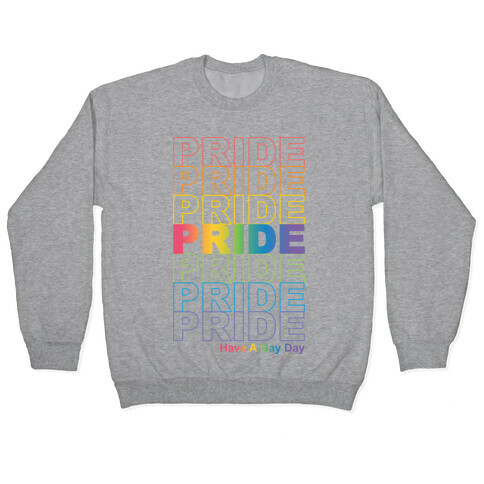 Pride Thank You Bag Parody Pullover