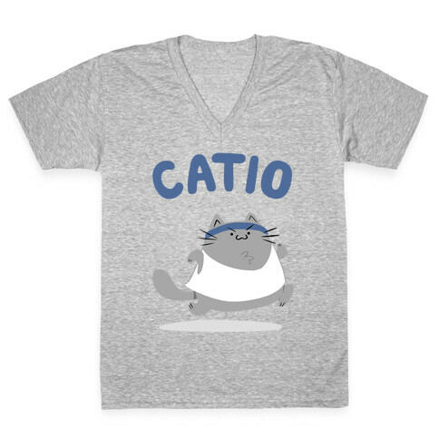 Catio V-Neck Tee Shirt