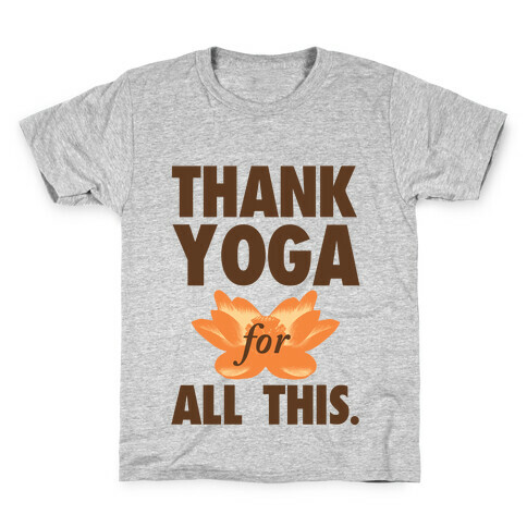 Thank Yoga Kids T-Shirt