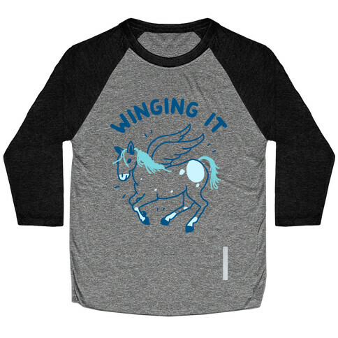 Winging It Baseball Tee