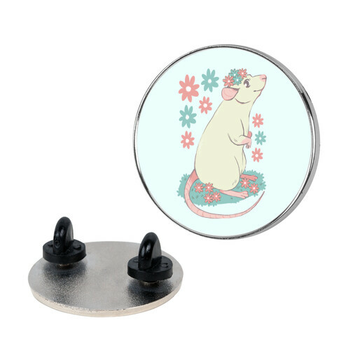 Soft Pastel Rat Pin