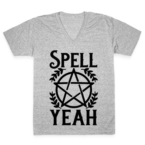 Spell Yeah V-Neck Tee Shirt