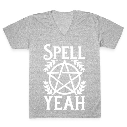 Spell Yeah V-Neck Tee Shirt